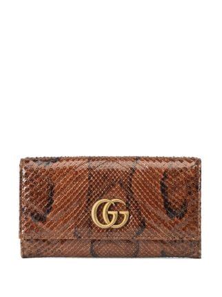 gucci python wallet yellow|Marmont python wallet Gucci Yellow in Python .